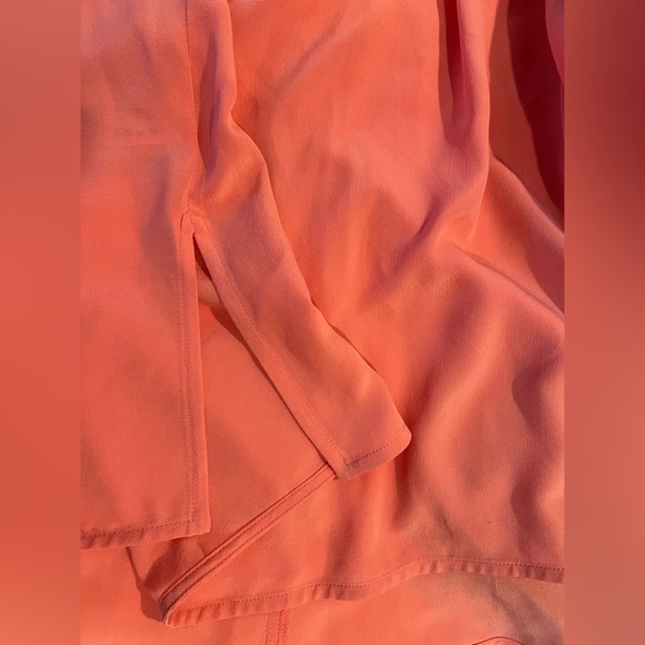 NWT VICTORIA BECKHAM Pleated Blouse in Candy Floss size US 6, Medium - Picture 11 of 11